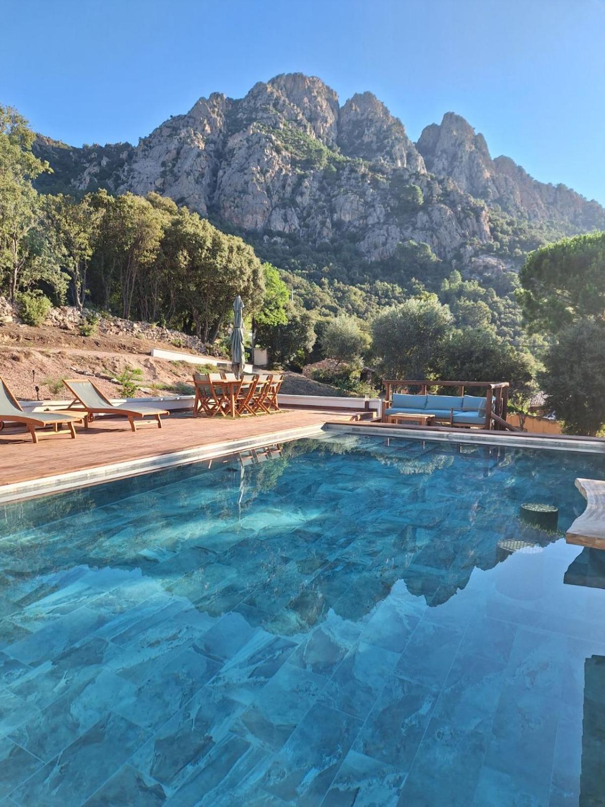 Appartement Jardin Et Piscine Les Anges Du Maquis Location Corse-Du-Sud Conca Extérieur photo